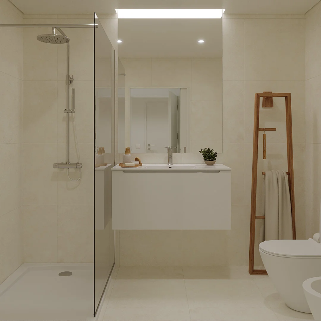 Pormenor de acabamento dos Banhos