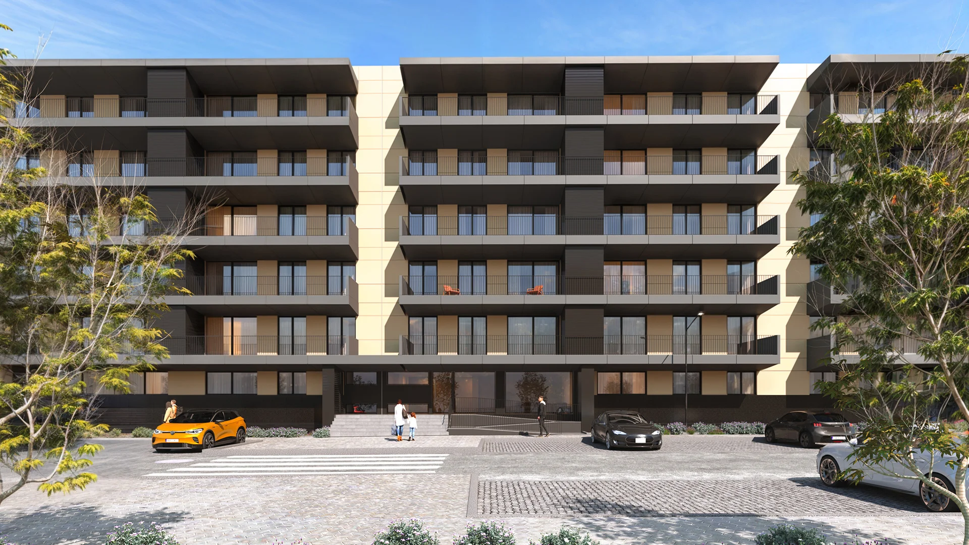 O Edifício Miramar IV é a mais recente aposta da COEPAR, destacando-se por um design contemporâneo que combina elegância e funcionalidade. Cada detalhe foi concebido para oferecer conforto, eficiência e bem-estar, refletindo os elevados padrões de qualidade que caracterizam os nossos empreendimentos.