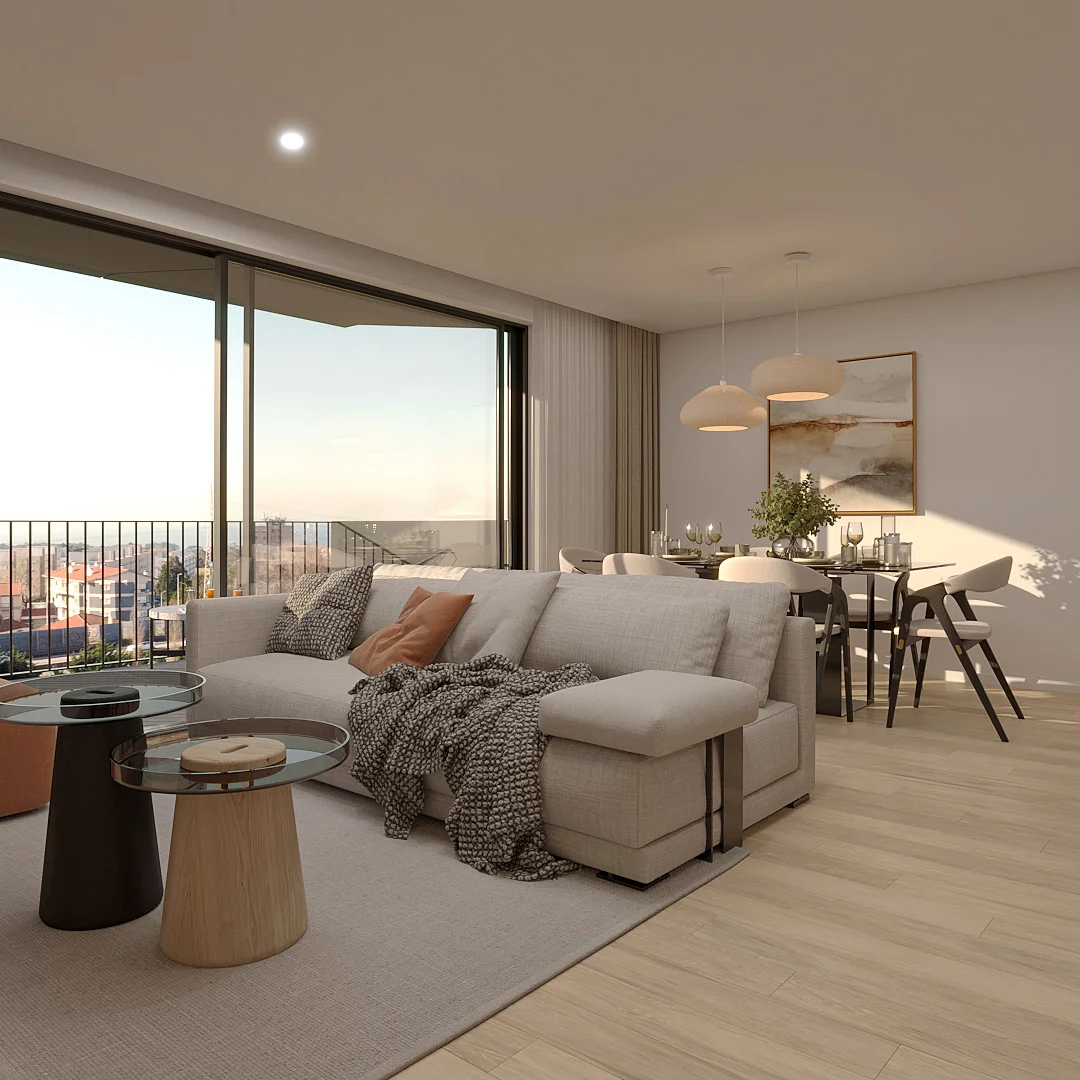 Pormenor de acabamento das Sala